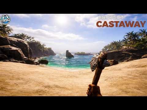 Tropical Island Survival Game, New Islands, Blueprints and Treasure - Project Castaway Full Release