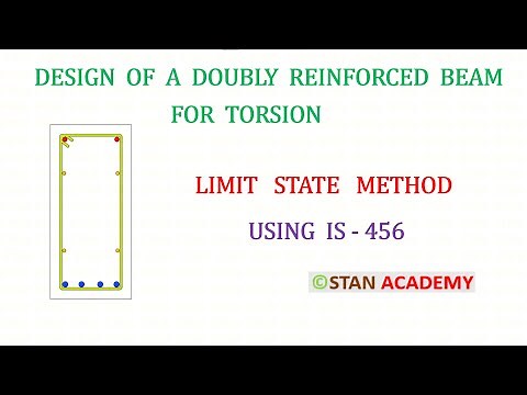 Design for Torsion - Singly Reinforced Beam
