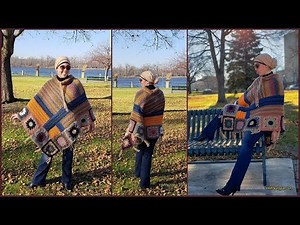 How to Crochet Tutorial: DIY Patchouli Boho Poncho by YARNutopia