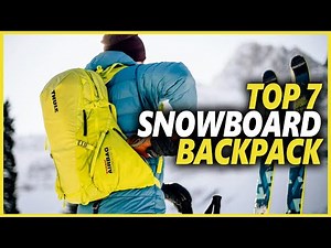 Best Snowboard Backpacks in 2024 | Top 7 Backcountry Snowboarding Backpack