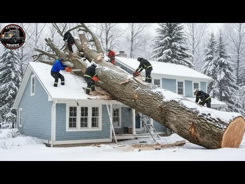 Idiots With Chainsaws: Extreme Tree Cutting Fails & Dangerous Logging Truck Accidents#35