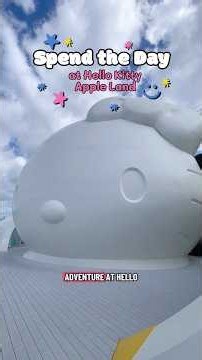 3 HELLO KITTY ATTRACTIONS in JAPAN🍎🇯🇵 APPLE LAND #sanriojapan #hellokitty #japantravel
