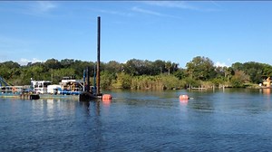 Turkey Creek dredging expected to wrap up in January
