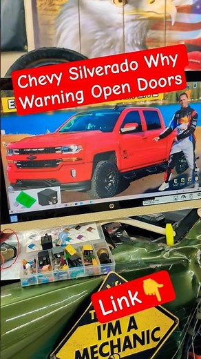 CHEVY Silverado 14-19 ⚒️Why Warning Open Doors 👉#chevy #silverado #easy #help #video #fix #howto