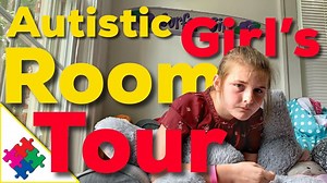 958K views · 14K reactions | Autistic Teenage Girl Room Tour Abbie has autism so some of the ways we decorate her room help to keep her from destroying the decor or getting hurt. Some of her decorations are for sensory purposes. Here is her room tour. It's not much different from any other teenage girl room tour. The door lock - https://amzn.to/2YUykD3 Abbie's Light - https://amzn.to/31tkipD | FatheringAutism | Facebook
