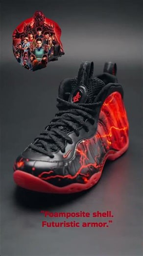 Stranger Thing x Nike “Foamposite” #strangerthings #netflix #sneakers