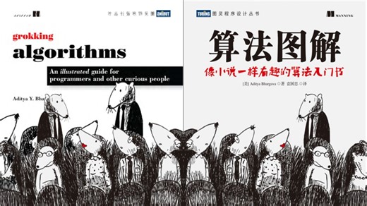 《算法图解》一本超级适合初学者的深度学习算法书！通过大量的动画图片形象解释算法核心概念！简单有趣！学