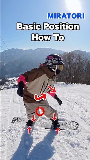 This is the basic position of MIRATORI.