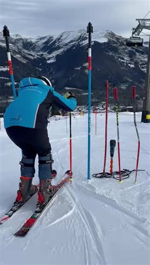 Skiing the Slopes of Hochkrimmel