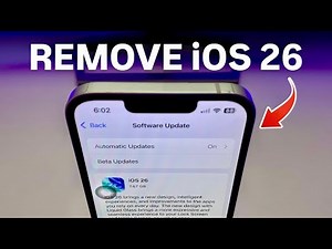 How to Remove iOS 26 from iPhone & Downgrade iOS 26 to iOS 18