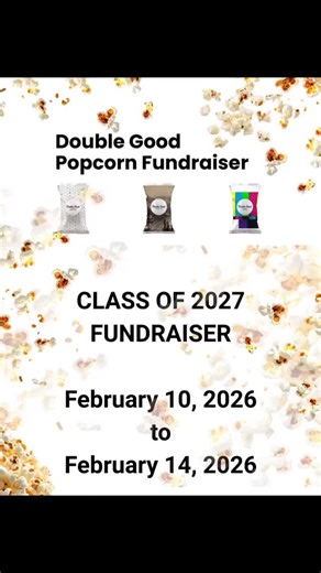 🎉 2027 Popcorn Fundraiser is LIVE! 🍿 Set up your Double Good store in minutes — just download the app, enter the event code VXN MAK, add your student’s name & photo, and start sharing! 💥 Support our Pegasus artists, hit your fundraising goals, and let’s make this year unforgettable! 💙✨ 👉 https://btwptsa.membershiptoolkit.com/newsletter/05027-nl20260208105101-027495300-50981805 Also….the top popcorn fundraiser seller will be crowned the Class of 2027 Grand Marshal! 🏆 That Pegasus will cut t