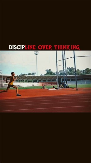 discipline over thinking running 300 m workout flat time 36.99s #timewaster #mukundrunner #runfaster