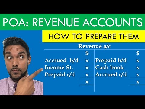 CSEC PoA | Revenue accounts | How to prepare revenue accounts