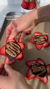 1.3M views · 4.5K reactions |  Viral Strawberry Banana Bark – The Sweetest Snack Hack! ✨ Crunchy, fruity, chocolatey—this Strawberry Banana Bark is the ultimate no-bake treat! ❄️ Made with fresh fruit, rich dark chocolate, and creamy nut butter, it’s a guilt-free indulgence you’ll crave.  Who’s trying this ASAP? Recipe ⬇️ | The Cooking Diary | Facebook