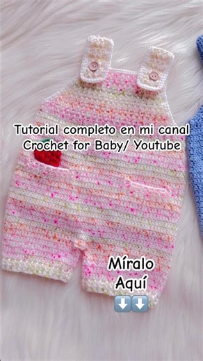 ¿Listas para tejer esta hermosura? Tutorial ya en el canal #crochetforbaby #ganchillo #shorts