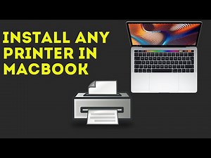 How to add a printer in Macbook - MacOS Catalina