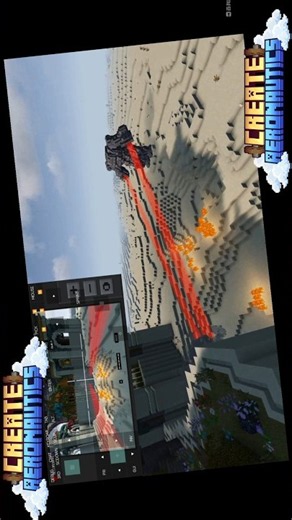 Battle Mech Juggernaut #minecraft #createmod #createaeronautics