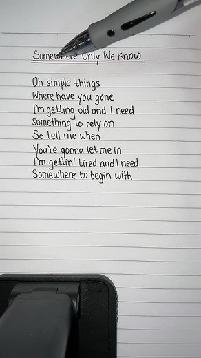 Keane - Somewhere Only We Know Fingerstyle Karaoke Duet