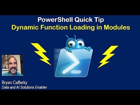 PowerShell Quick Tip: Module Dynamic Function Loading