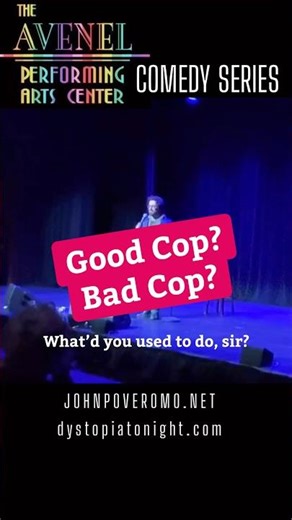 Good Cop, Bad Cop? #comedy #comedian #standup #policethepolice #crowdwork