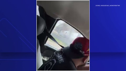 Texas overpass collapse captured on camera