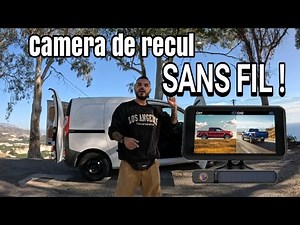 I'm testing the Auto Vox wireless reversing camera