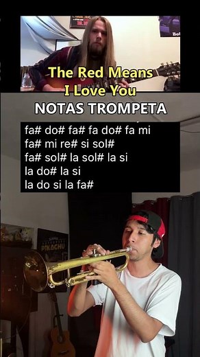 Notas Trompeta | The Red Means I Love You #notastrompeta #trompeta #trumpet #trompetas