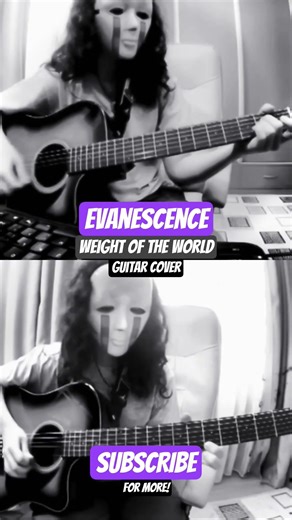 Evanescence - Weight Of The World | guitar cover