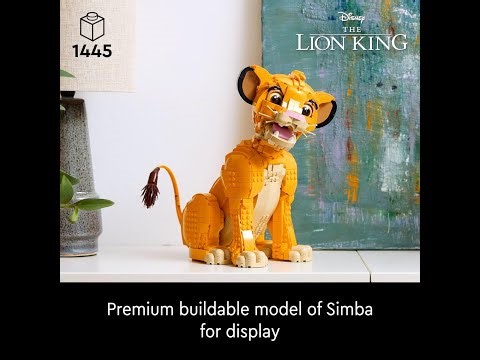 LEGO Disney Young Simba The Lion King Building Sets for Adults