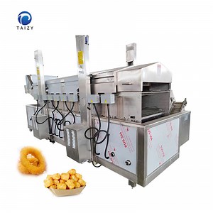 [Hot Item] Automatic Conveyor Fryer Industrial Belt Continuous Frying Machine