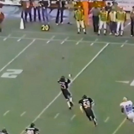 35K views · 362 reactions | 1984-5-26 Oakland Invaders at Oklahoma Outlaws (Vic Koenning 26-yard interception return touchdown) | On this day in Professional Football History | Facebook