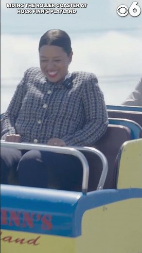 Albany mayor, state senator brave roller coaster at Huck Finn's Playland