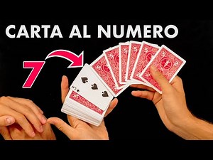 Carta al Numero FACILE E GENIALE (tutorial trucco di magia)