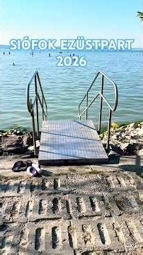 Van víz a BALATONBAN 🏖️😎👍 | SIÓFOK EZÜSTPART 2026 | #Balaton #Nyár #Summer | Koko Röviden