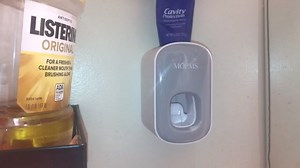 Watch MOPMS wall mounted toothpaste dispenser easy to install on Amazon Live
