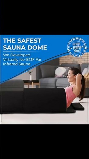 Enhance Your Wellness Routine with Golden Wave Far Infrared Sauna Dome!