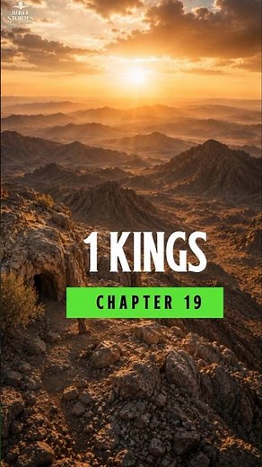 1 Kings 19: Elijah's Darkest Hour | The Whisper That Changed Everything #prophetelijah #biblestory
