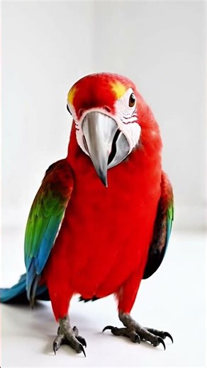 Grumpy Parrot Demands Subscribers 🦜😤 #shorts