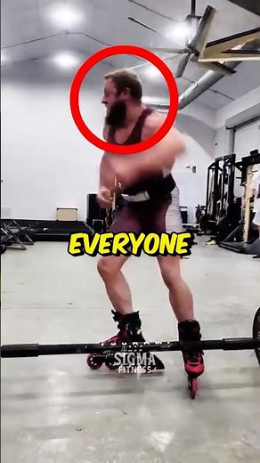 Deadlift in Roller Shoes 😳