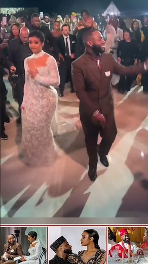 Davido & Chioma’s Wedding Dance Moment That Broke The #Chioma, #Davido, #Love, #Trending, #music,