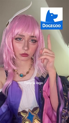 Vsy je suis dyslexique j’ai galéré à faire les sous titres 😓#dogegoo #cyrene #hsr #cosplay #anime