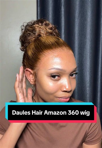 Daules 28-Inch Hidden Strap 360 Highlight Deep Wave Wig