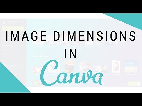 Image Dimensions in Canva
