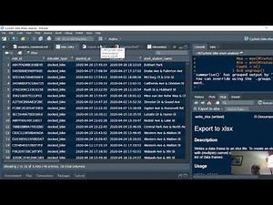 Cyclistic Bike Share (Case Study) Excel Example (R/Tidyverse)