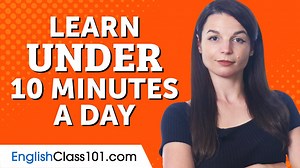 All you need is less than 10 minutes a day to learn #English. How? Watch and learn! ⏳😎 P.S. Start learning English now using the best online resources: https://www.englishclass101.com/?src=facebook_video_092622_5ways-to-learn | Learn English - EnglishClass101.com