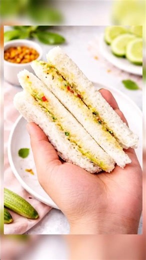 Viral Cucumber Sandwich 🥒 | 5 Min Easy Snack Recipe | No Cooking Needed