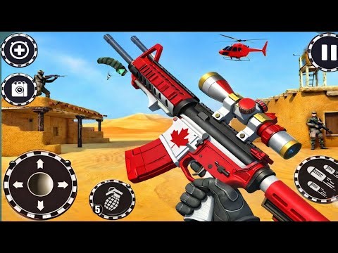 Ultimate Robot Shooting Game Android Gameplay | FPS Anti-Terrorist Mission