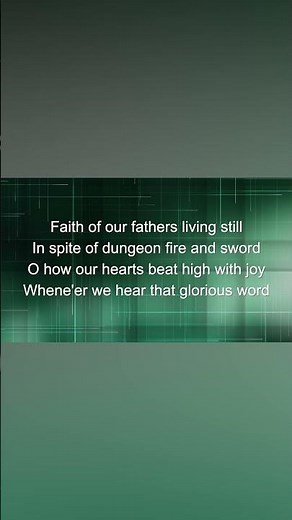 Faith of our Fathers