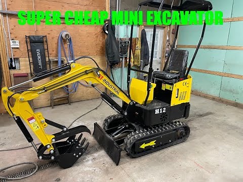 Buying the cheapest Mini Excavator! Chinese AGROTK H12