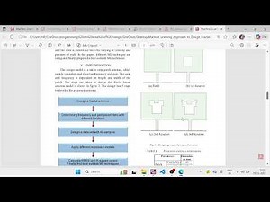 Design Fractal patch Microstrip Antenna with CST2018